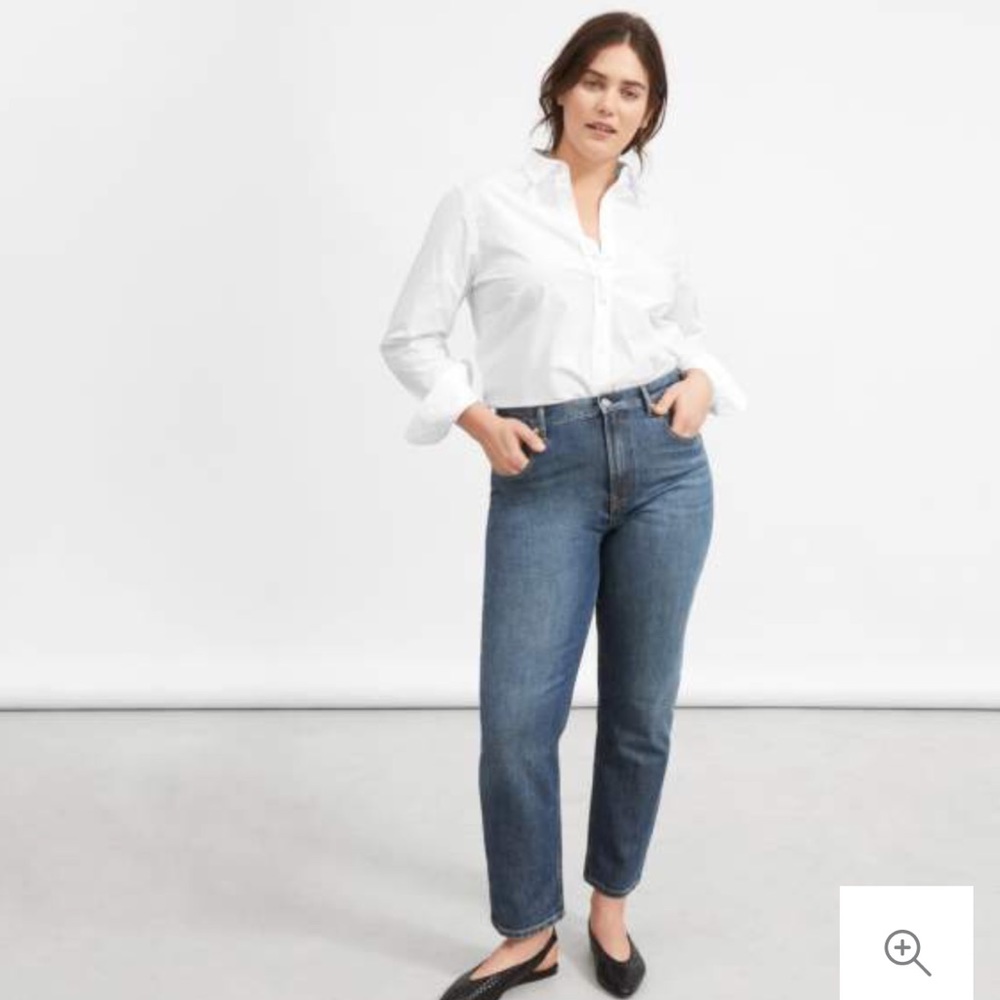 everlane cheeky straight jean - ankle